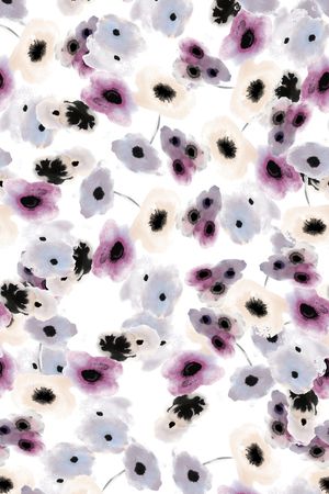 抽象花印花华亿平台图片