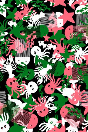 卡通印花华亿平台图片