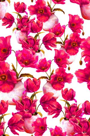 花朵印花华亿平台图片