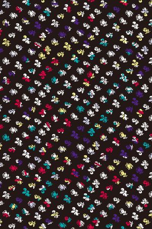 小碎花印花华亿平台图片