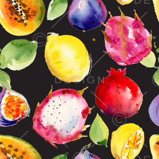 水果印花华亿平台图片