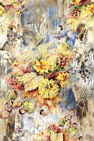 复古印花华亿平台图片