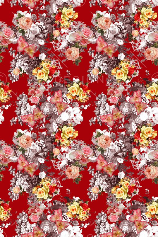 手绘印花华亿平台图片