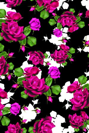 花朵印花华亿平台图片