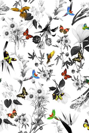 花朵印花华亿平台图片