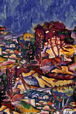 抽象印花华亿平台图片