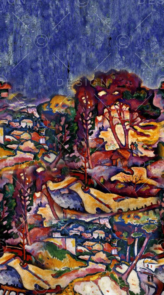 抽象印花华亿平台图片