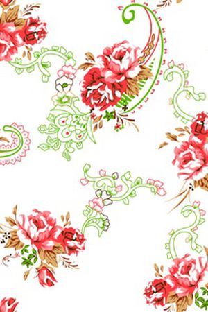 小碎花印花华亿平台图片