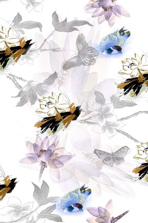 血红印花华亿平台图片