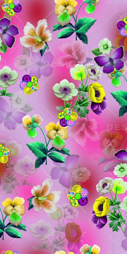 清爽印花华亿平台图片