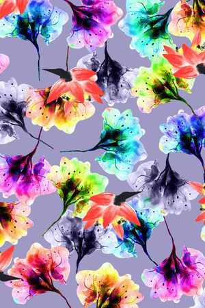 清爽印花华亿平台图片