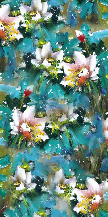 水彩印花华亿平台图片