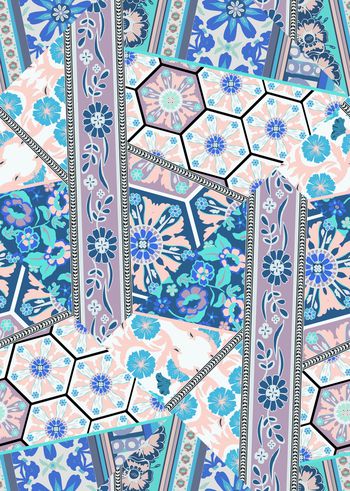 764418-异域民族几何花B