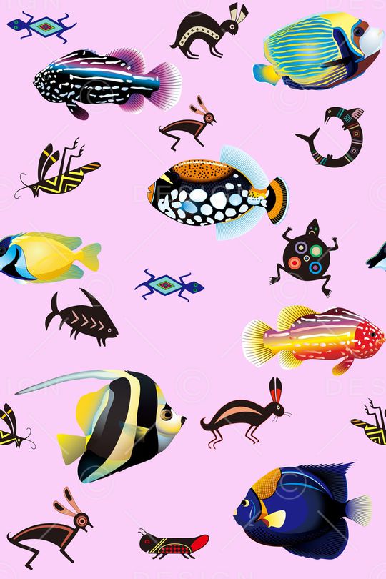 动物纹印花华亿平台图片