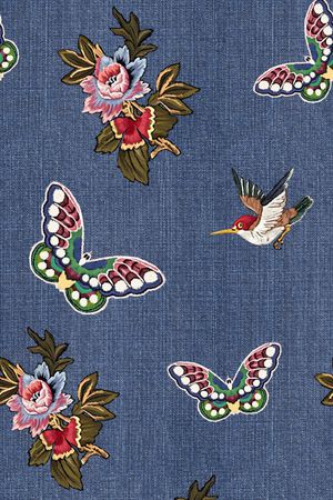 鸟/昆虫印花华亿平台图片