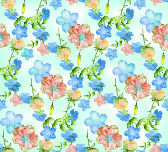 小碎花印花华亿平台图片