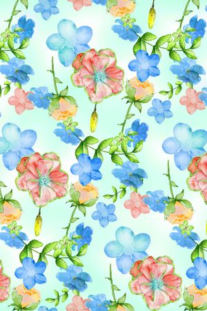 小碎花印花华亿平台图片