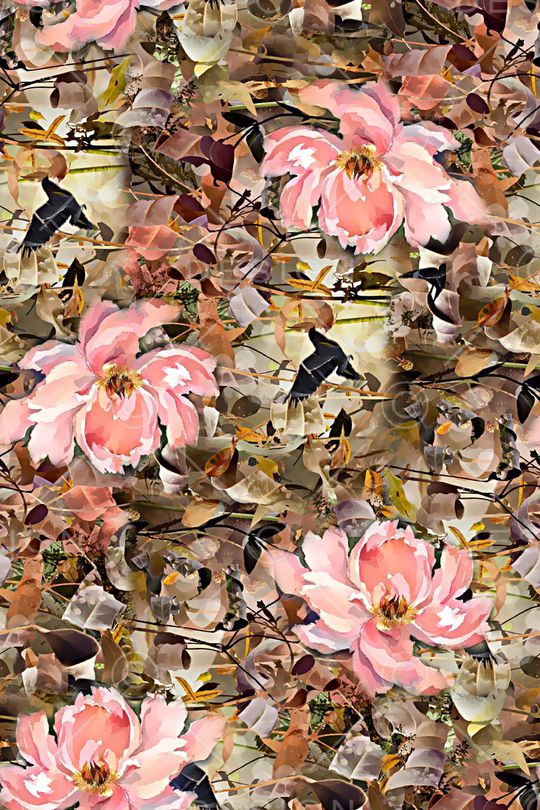 时尚手绘水彩画花卉数码印花时尚潮流女装裙子抽象几何清爽印花沙发华亿平台立体手绘印花最新高清数码印花蕾丝绣花肌理时尚潮流大牌复古印花欧美风印花华亿平台图片