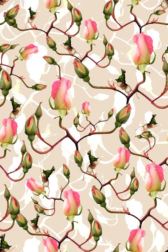 花朵印花华亿平台图片