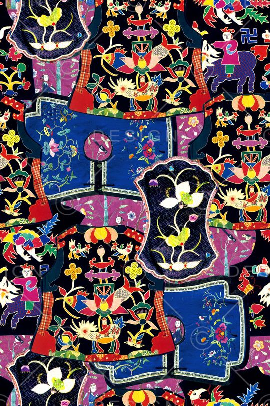 民族风印花华亿平台图片