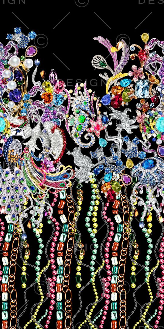 珠宝印花华亿平台图片