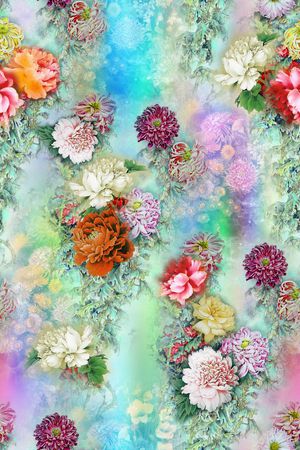 中国风印花华亿平台图片