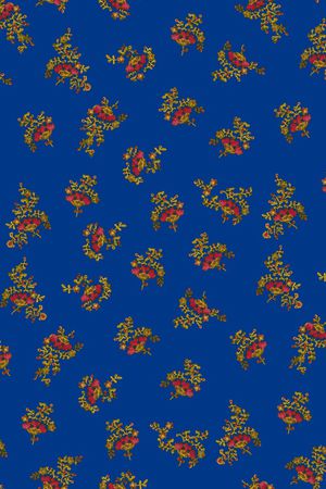 小碎花印花华亿平台图片