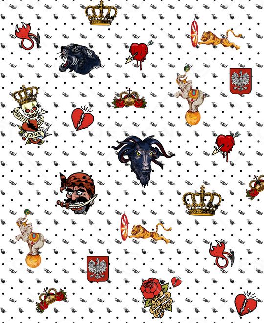 几何印花华亿平台图片