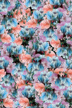 花朵印花华亿平台图片