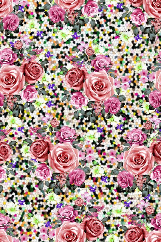 花朵印花华亿平台图片