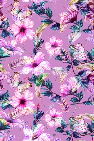 乱花印花华亿平台图片