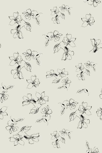 黑白花印花华亿平台图片