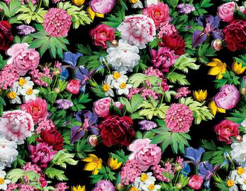 小碎花印花华亿平台图片