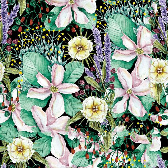 乱花印花华亿平台图片