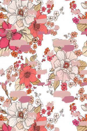 花朵印花华亿平台图片