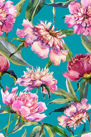 花朵印花华亿平台图片