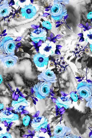 清爽印花华亿平台图片