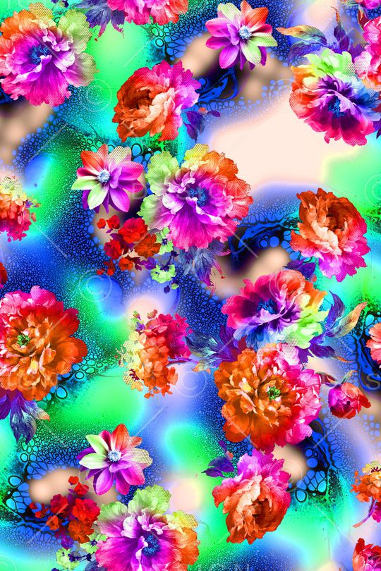 水彩印花华亿平台图片