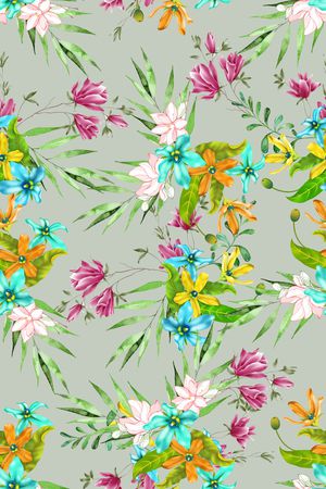 竹叶印花华亿平台图片