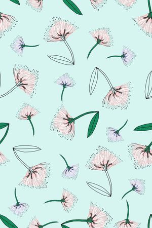 牵牛花印花华亿平台图片