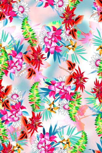 竹叶印花华亿平台图片