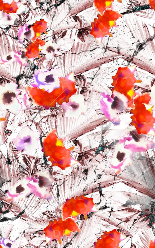 水彩印花华亿平台图片