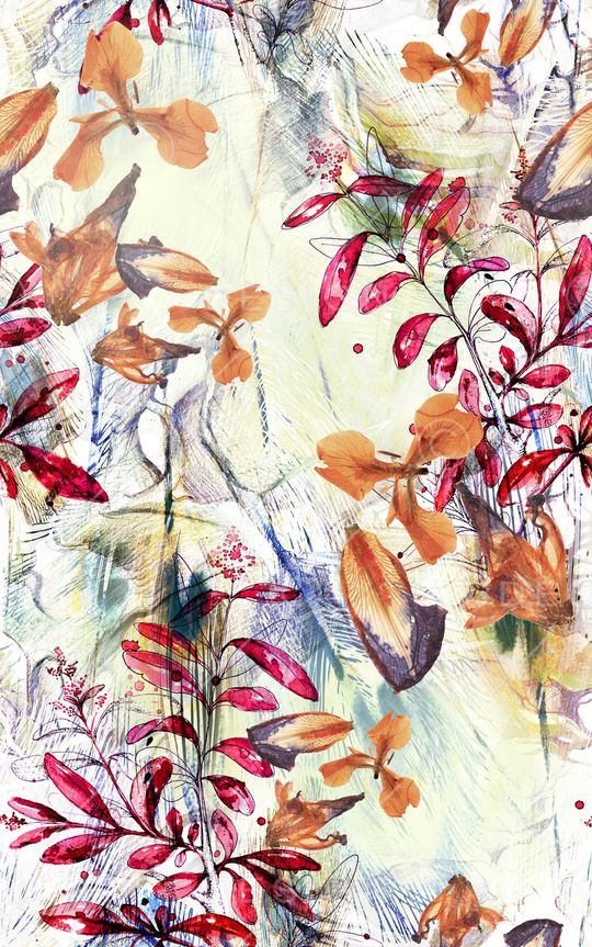 花朵印花华亿平台图片