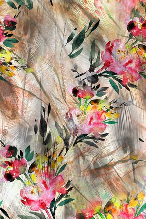 花朵印花华亿平台图片