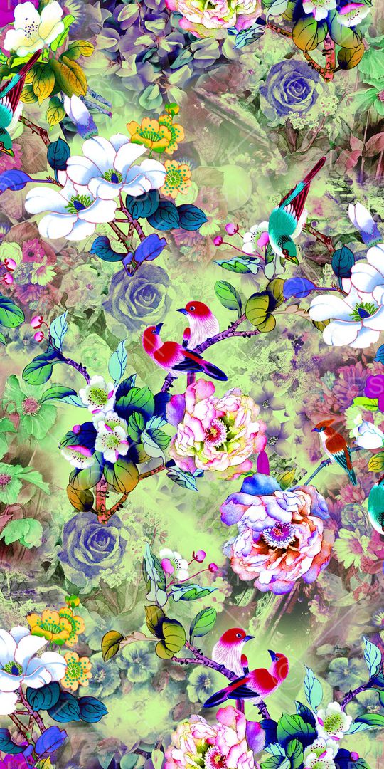 清爽印花华亿平台图片