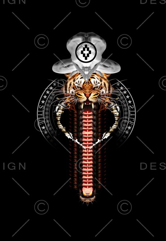 抽象印花华亿平台图片