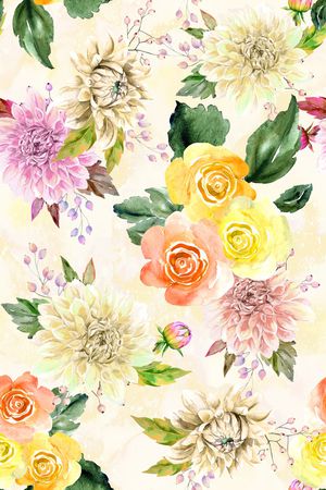 水彩印花华亿平台图片