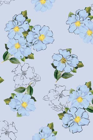 茉莉印花华亿平台图片