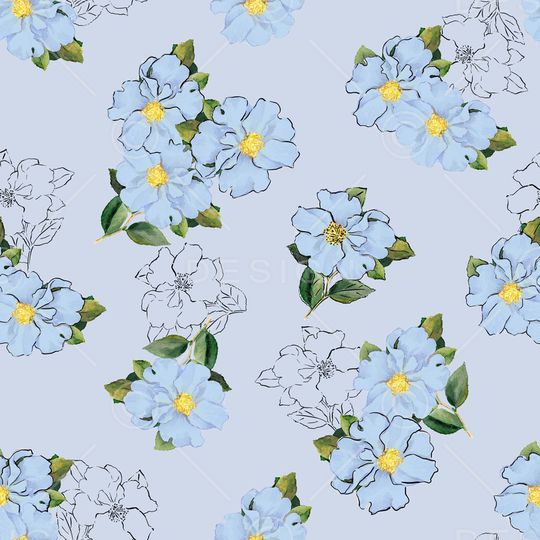 茉莉印花华亿平台图片