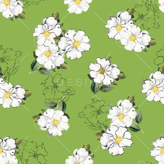 茉莉印花华亿平台图片